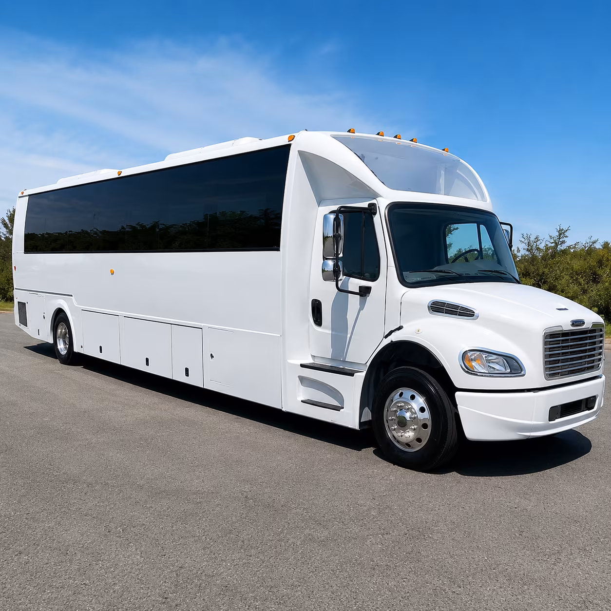 50 Passenger Party Bus Exterior