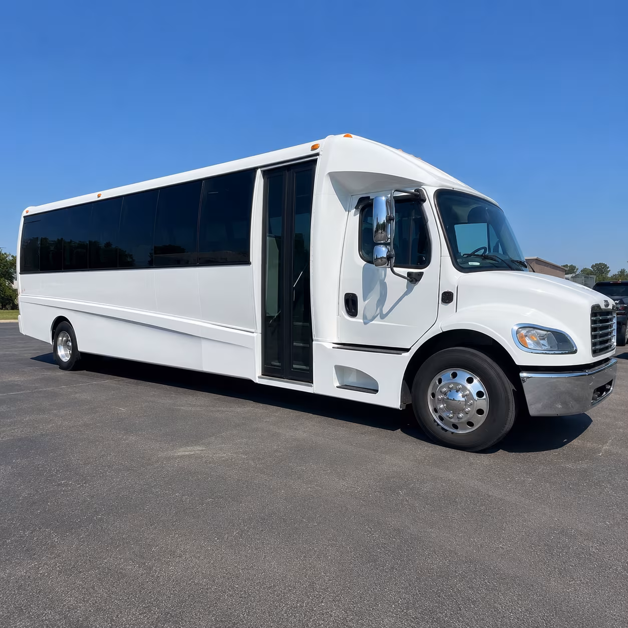 Oceanside Airport Shuttle & Transportation party bus exterior