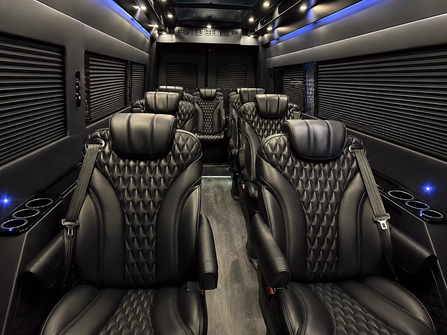 Oceanside Airport Shuttle & Transportation party bus exterior
