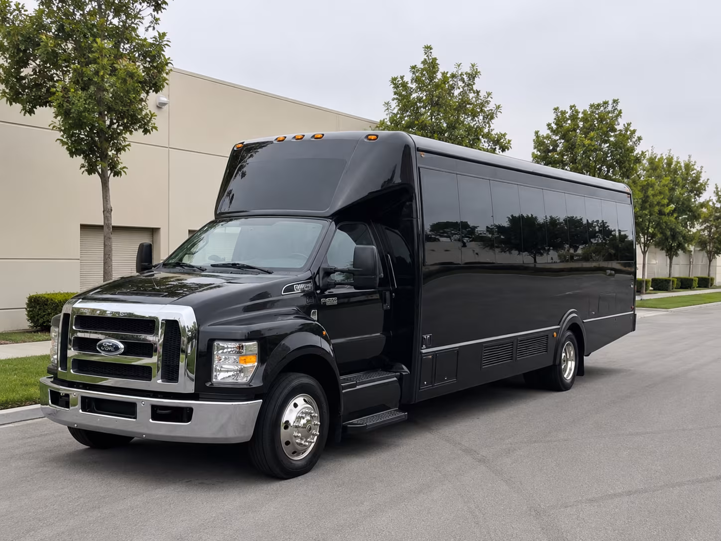 Oceanside Concert & Music Festival Transportation party bus exterior