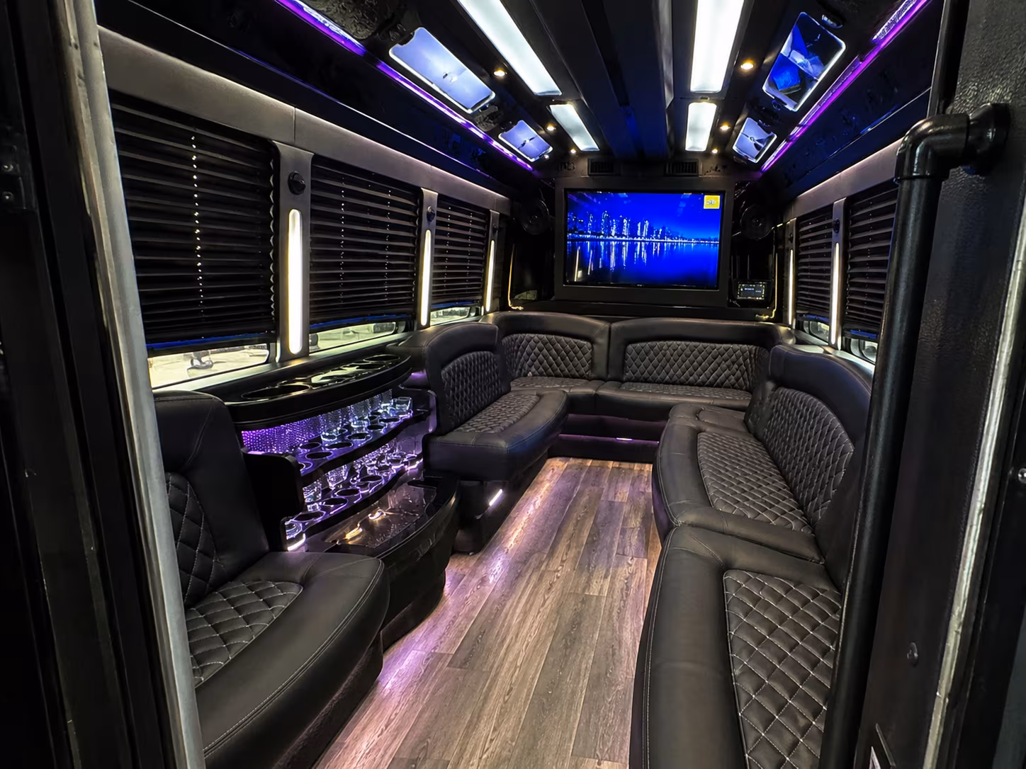 Oceanside Concert & Music Festival Transportation party bus exterior