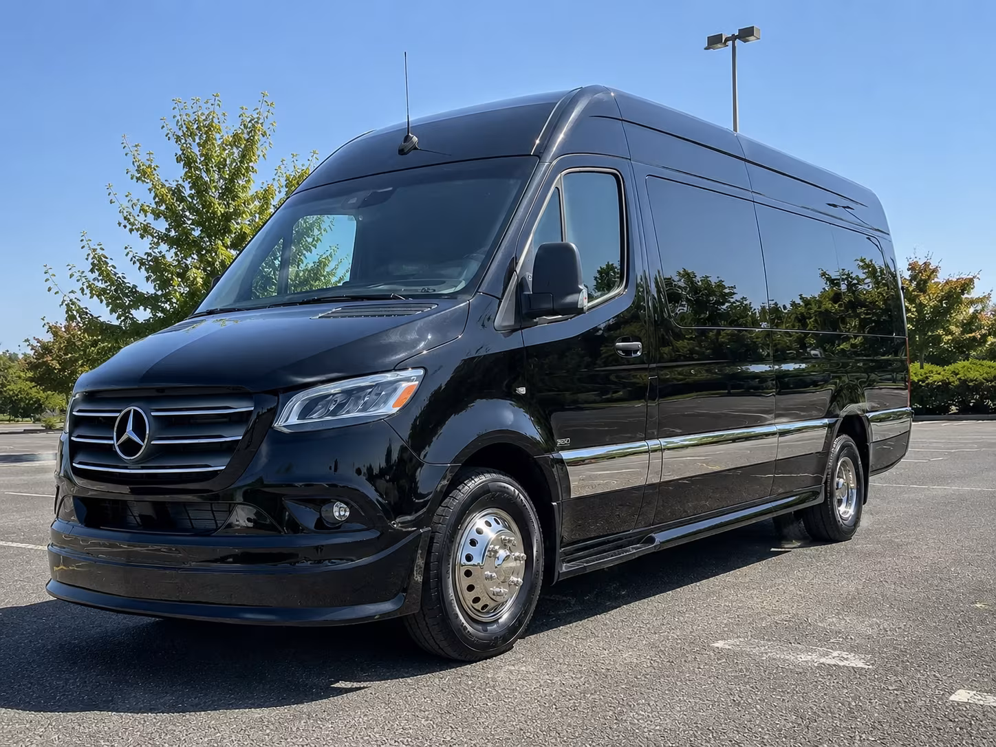 Oceanside Corporate Transportation party bus exterior