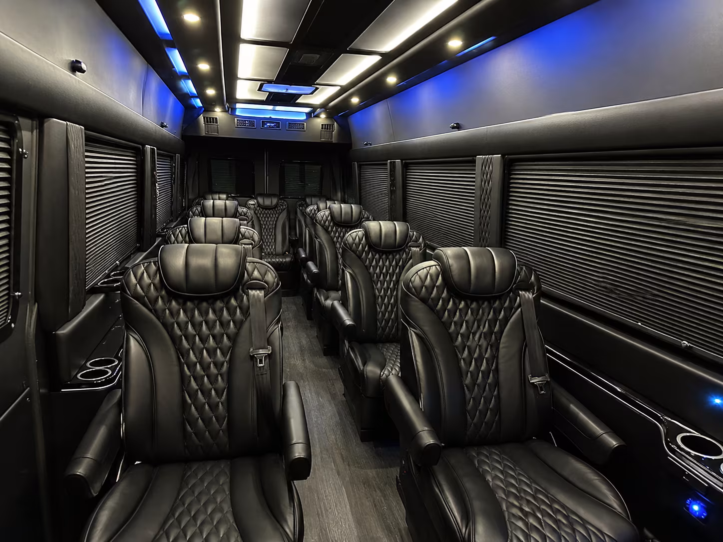 Oceanside Corporate Transportation party bus exterior