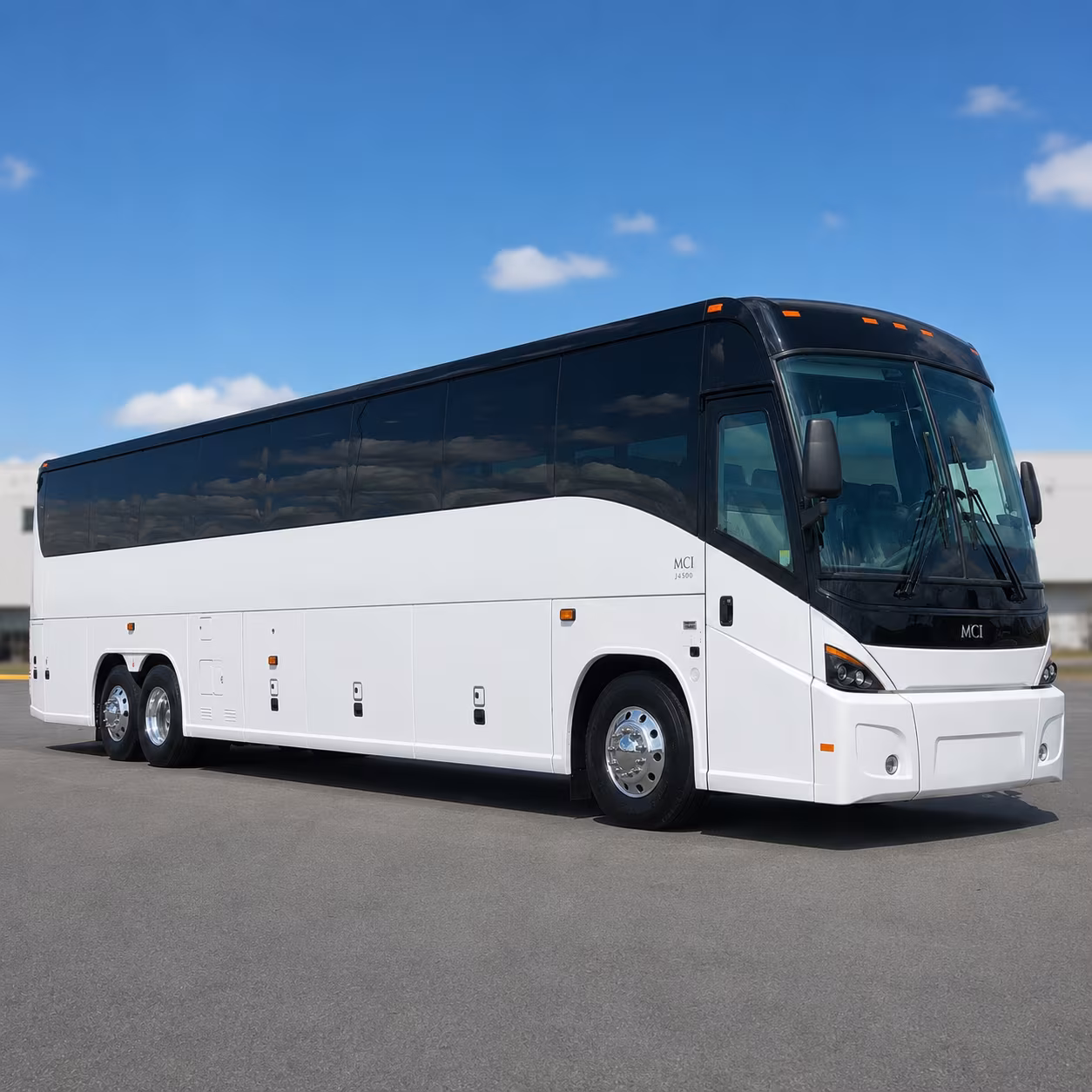 Oceanside Corporate Transportation party bus exterior