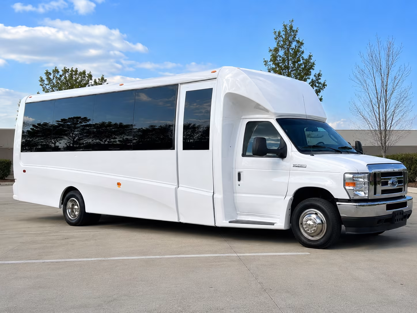 Oceanside Corporate Transportation party bus exterior