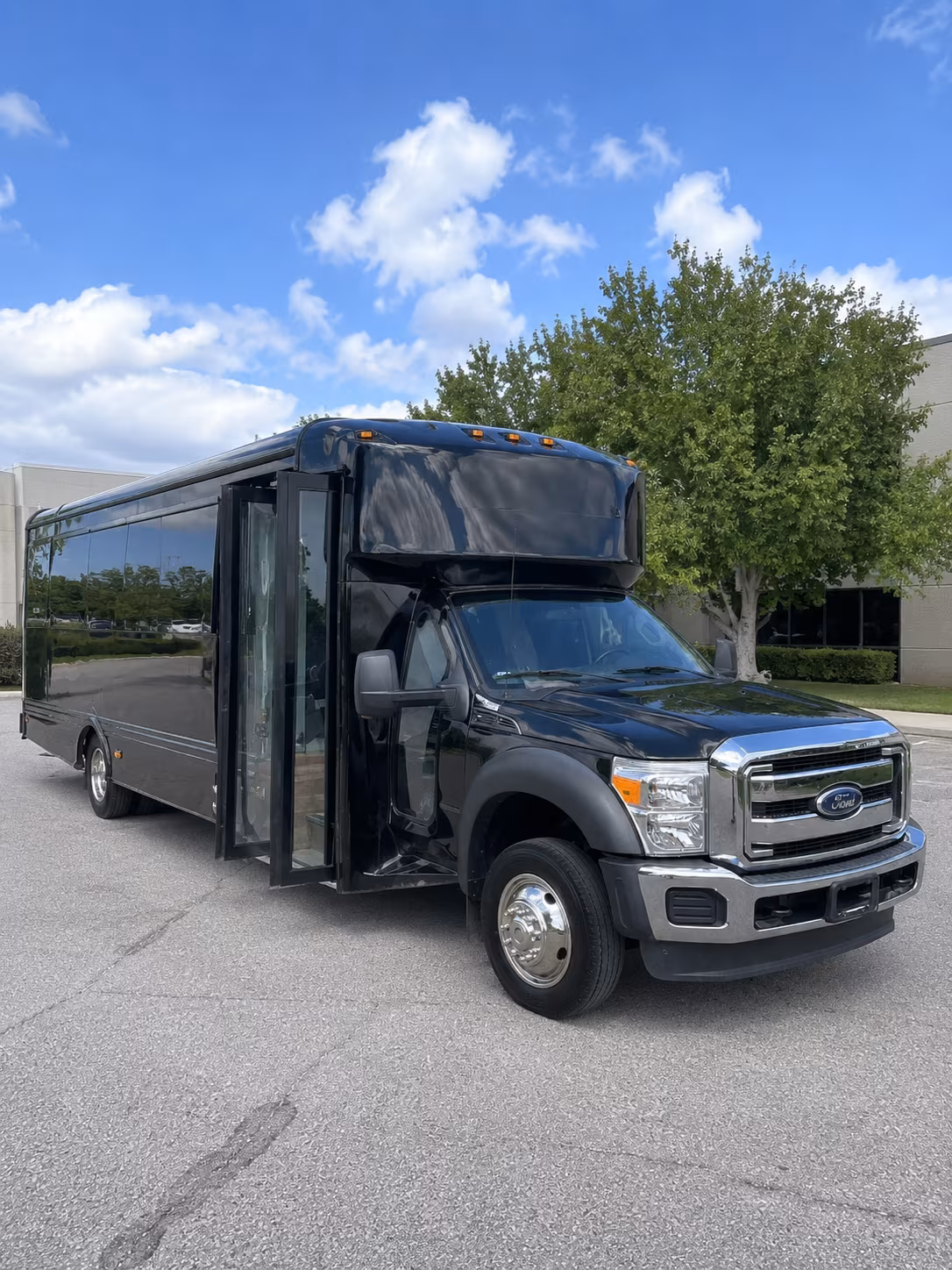 Oceanside Prom & Homecoming Transportation party bus exterior