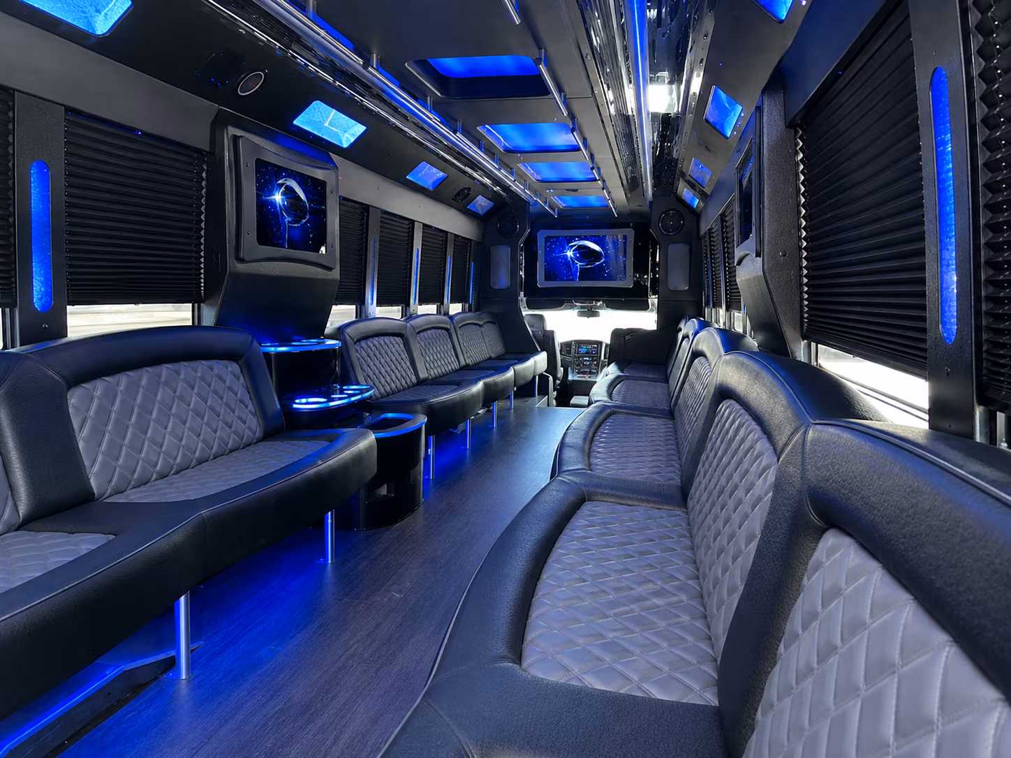 Oceanside Prom & Homecoming Transportation onboard seating