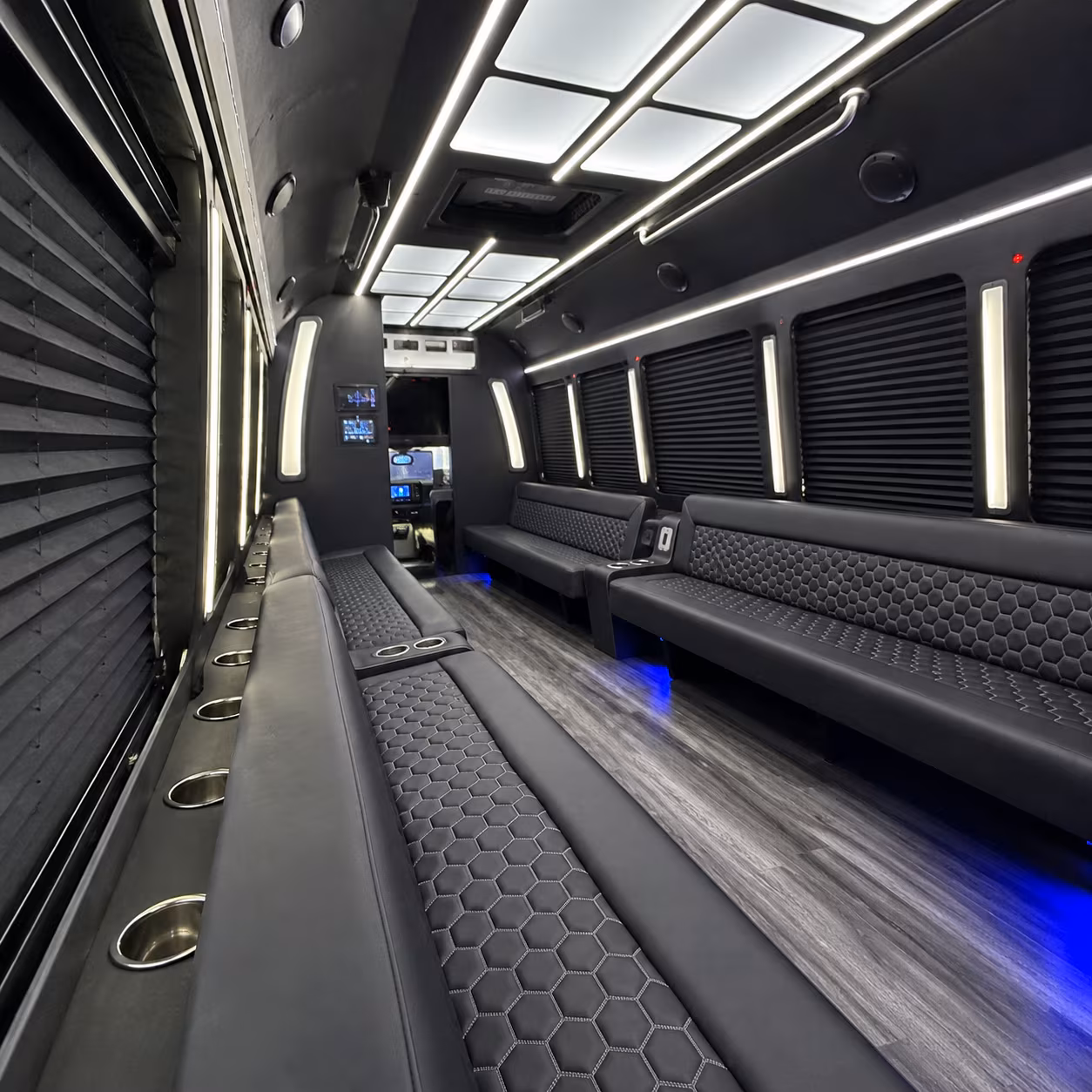 Oceanside Winery Tour & Pub Crawl Transportation party bus exterior