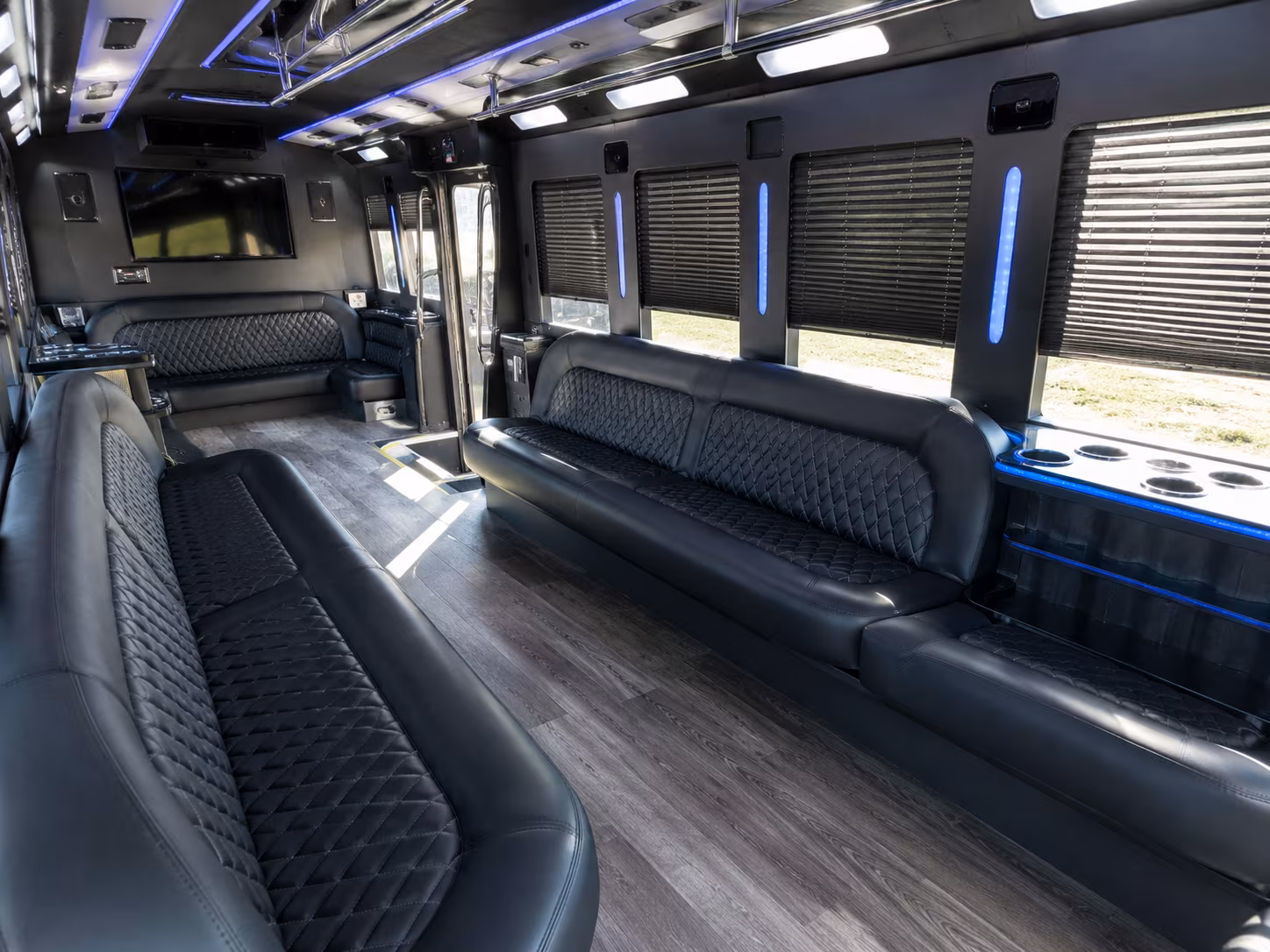 Oceanside Winery Tour & Pub Crawl Transportation party bus exterior