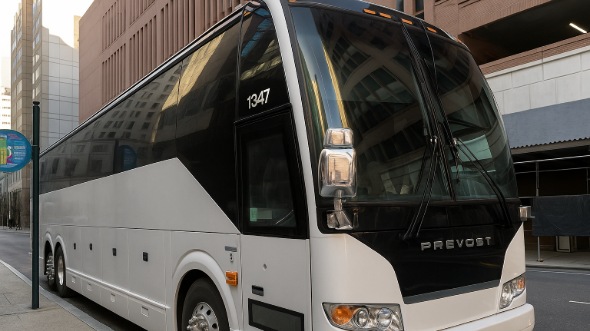 oceanside wedding transportation charter bus rental